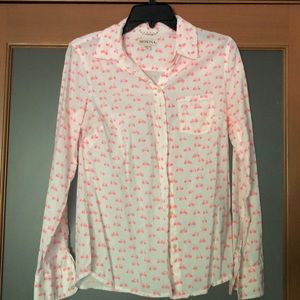 Merona bike button down shirt